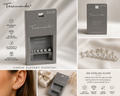 Sterling Silver CZ Stud Earring Set – Multi Size Minimalist Earrings | Now Over 10% Off