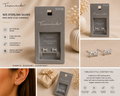 Sterling Silver Cubic Zirconia Mini Bow Stud Earrings | Now Over 10% Off