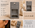 terling Silver Zirconia Mini Stud Earrings Set – Set of 5 | Now Over 10% Off