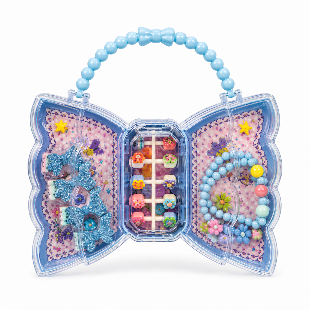 Butterfly Nail Set - Pink or Blue