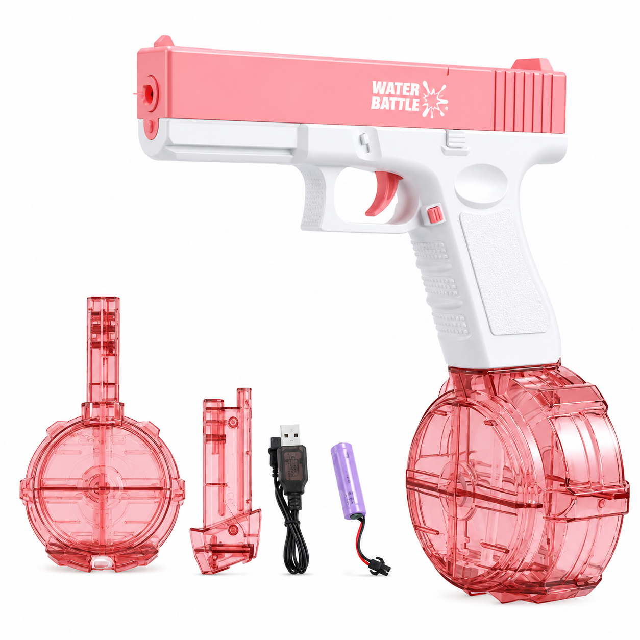 Electric Water Gun - Blue or Pink
