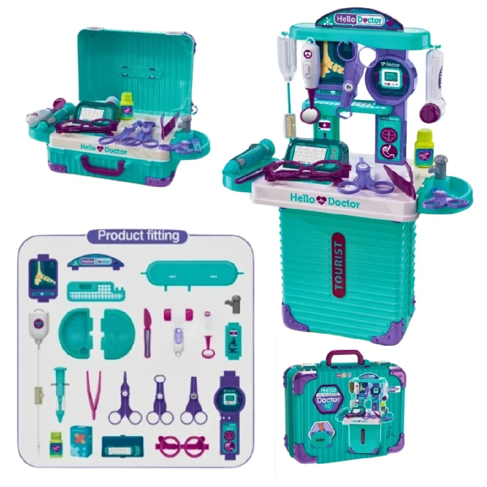 Doctor Play Set - Blue or Pink